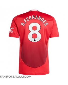 Manchester United Bruno Fernandes #8 Tricou Fotbal Replică 2024-25 Barbati Acasa